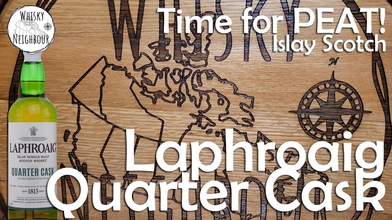 Laphroaig Quarter Cask – любимый напиток с насыщенным торфяным вкусом!