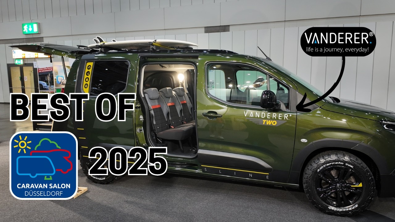 Caravan Salon 2025 Best of &ndash; Die spektakul&auml;rsten Vans & 4x4 Camper