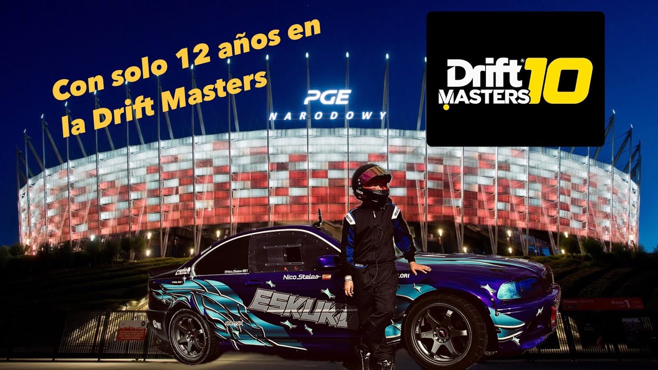 Drift Masters,sueño cumplido con 12 años #nicostelea #driftmasters