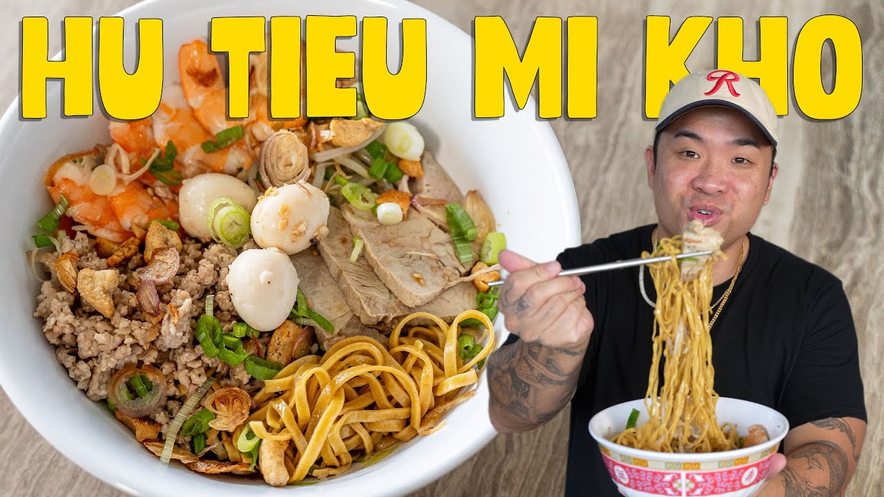 How to Make: Hu Tieu Mi Kho / Vietnamese Dry Egg Noodles