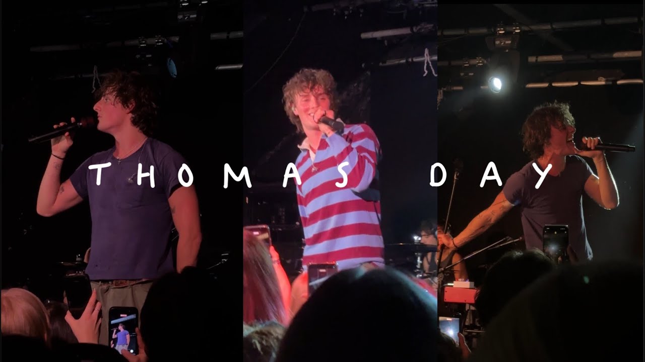 thomas day concert vlog! ft. the concept of jules leblanc 