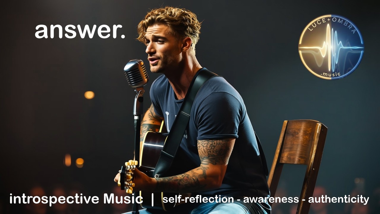 answer.  |   LUCE + OMBRA music - introspective - self-reflection - awareness - authenticity