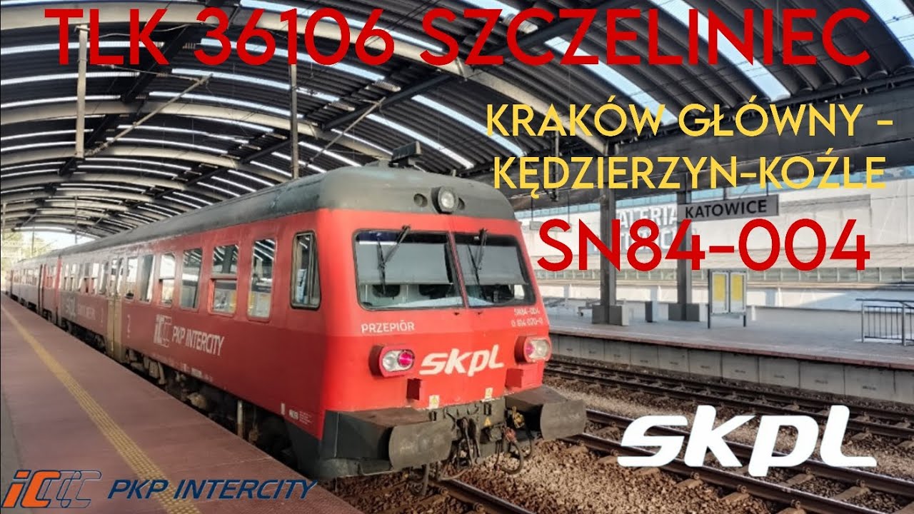 TRAIN REVIEW | SKPL Shortlines | TLK 36106 Szczeliniec | Kraków Gł. - Kędzierzyn-Koźle | SN84-004