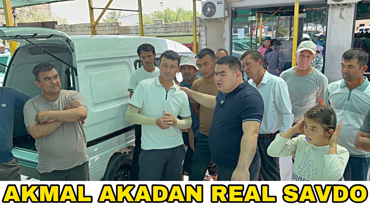 21 IYUL OSIYO AVTO AKMAL AKADAN REAL SAVDO. XALQ YANA TUSHISHINI KUTMOQDA&hellip; SOTUVCHI KO&rsquo;PAYDI 2-QISM