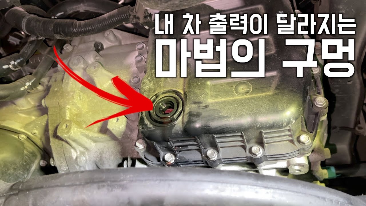 미션오일 레벨링 방법(현대기아 6단 미션)