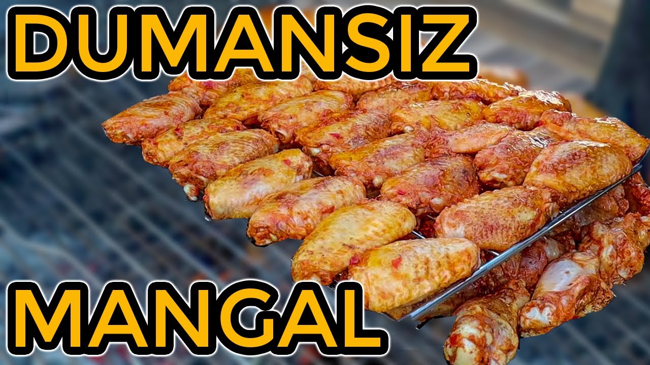 DUMANSIZ MANGAL YAPMAK ( Mangalda Dumansız Kanat Izgara) Apartmanda Yaşayanlar için Mangal Çözümü