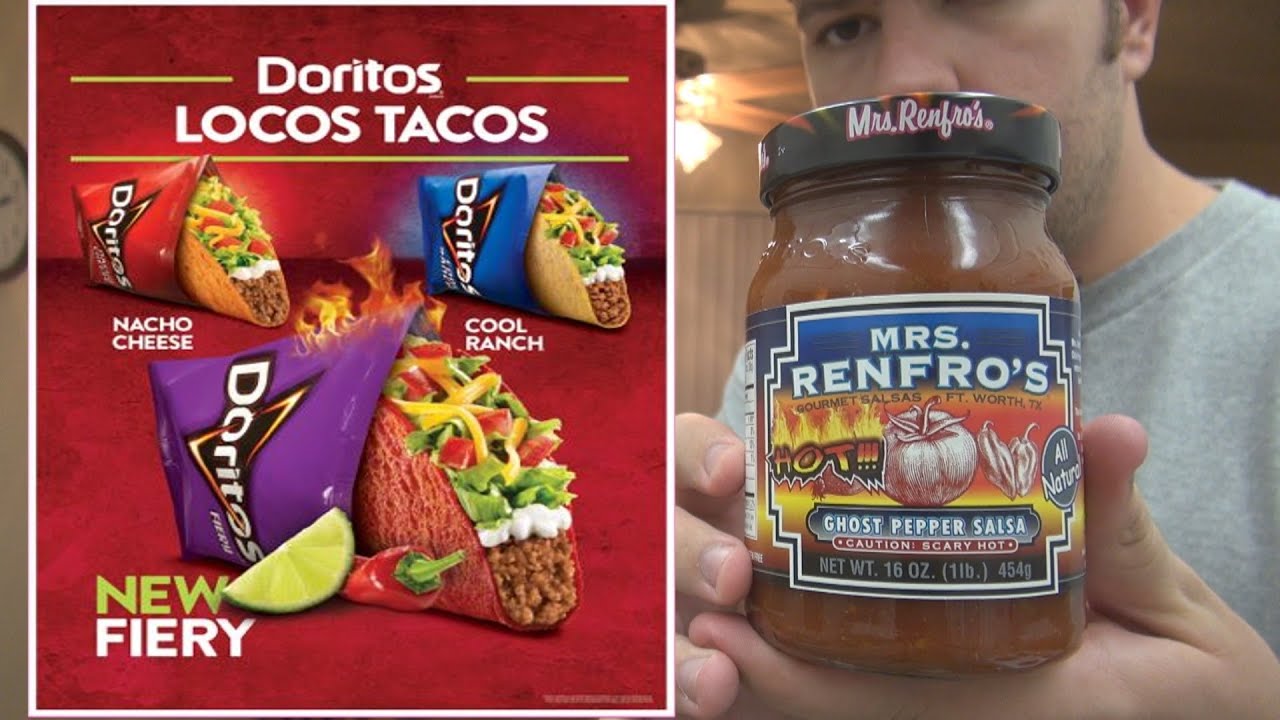 Blendurrr - Taco Bell Doritos Locos Tacos Ghost Pepper Salsa Blending