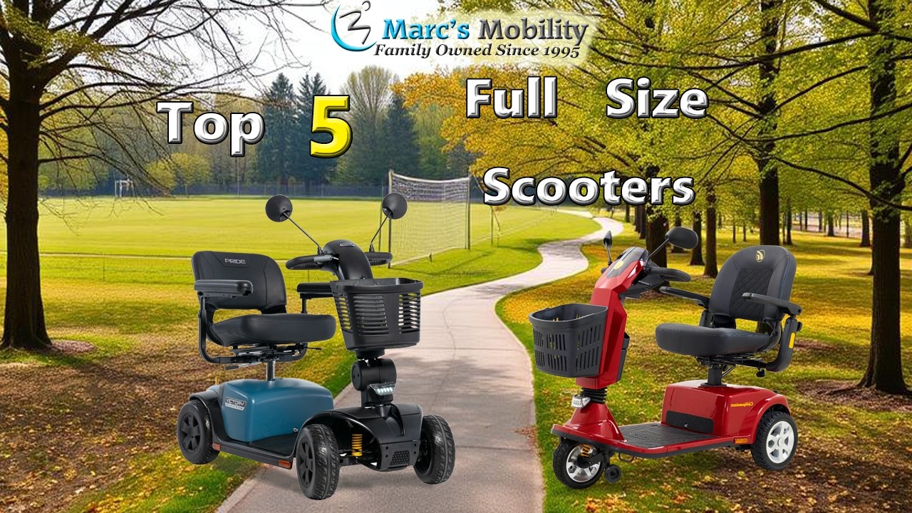 Top 5 BEST Full Size Mobility Scooters of 2025!! (So Far)