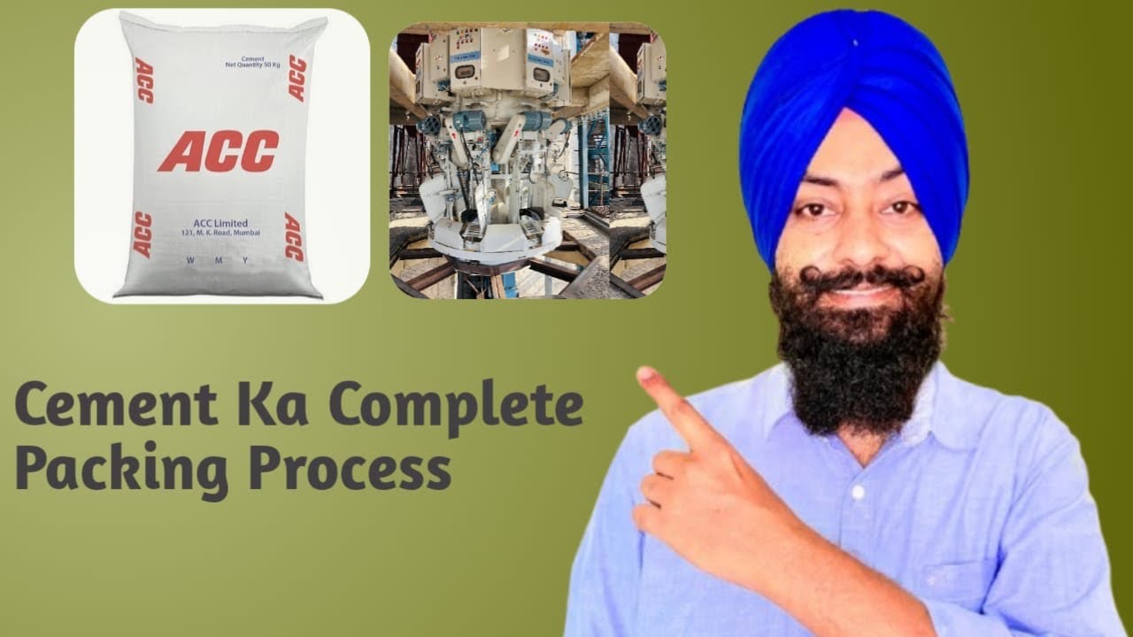 Clinker Grinding & Cement Packing Process #cementmanufacturing #cementfactory #viralvideo #cement 