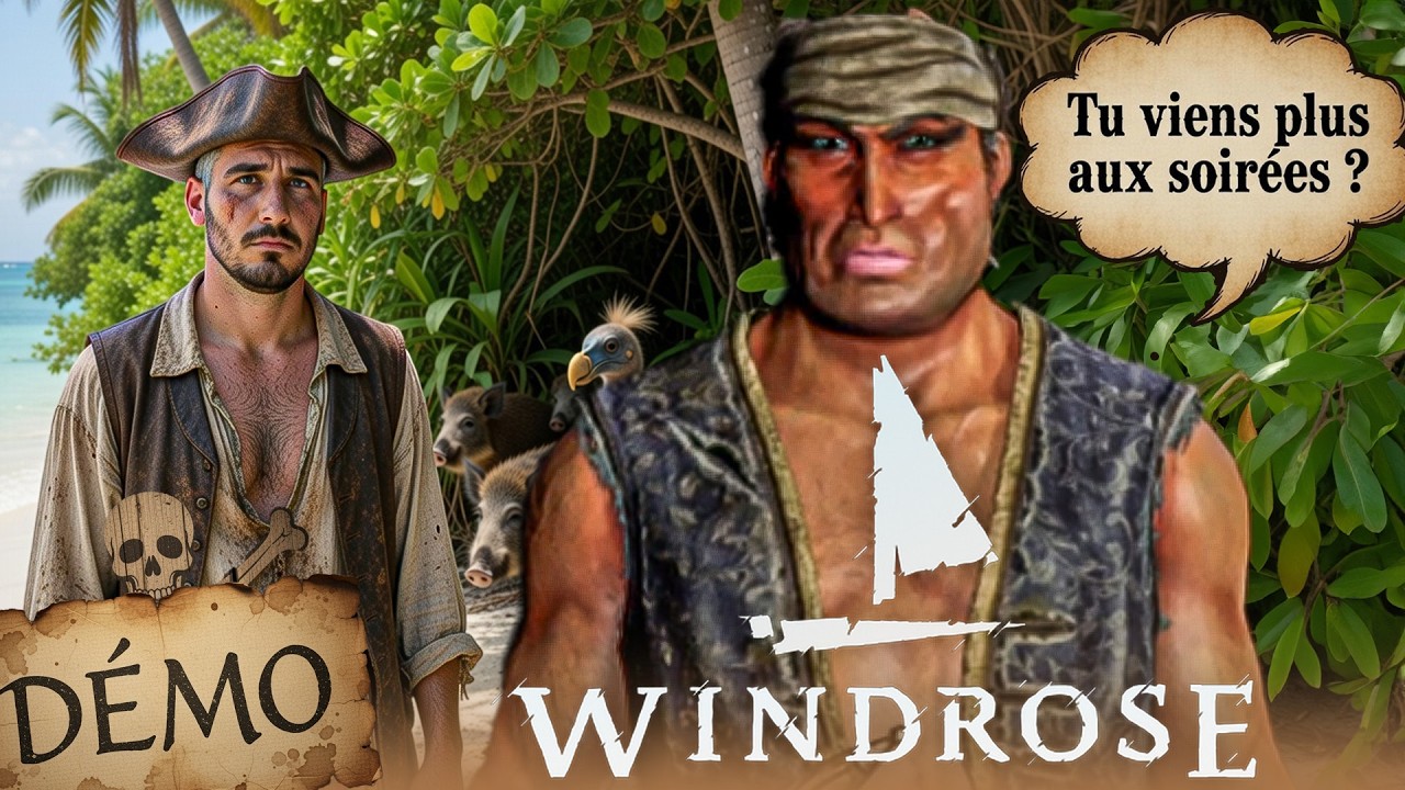 UNE COOP pas si COOP que ça ! Attention aux dodos ! (démo de WINDROSE avec Arthur)
