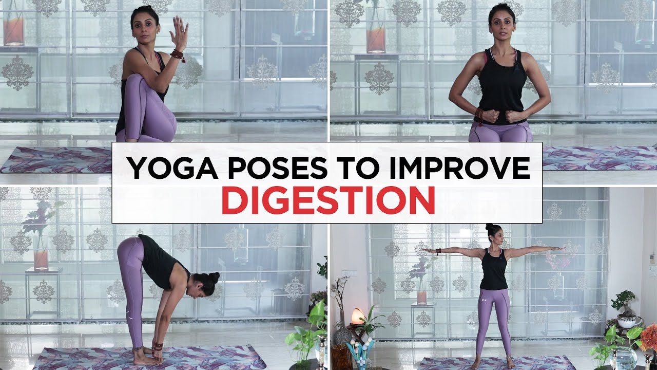 Yoga for Indigestion, Bloating, Gastric Issues, and IBS | Fit Tak