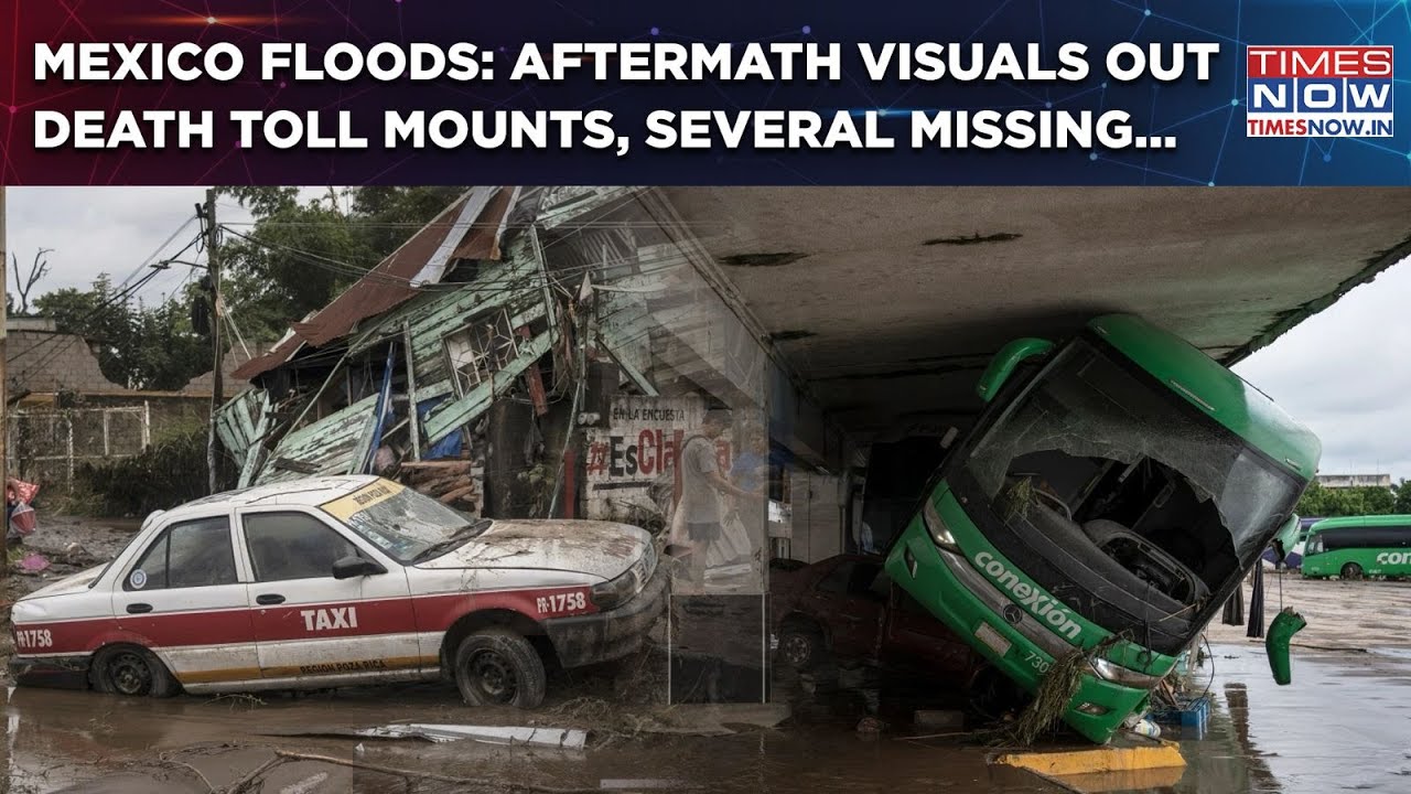 Mexico Floods: Scary Visuals Out| Death Toll Mounts, Several Still Missing| Watch Horrific Aftermath