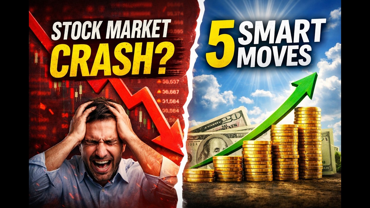 When the Stock Market Crashes: 5 Smart Moves Every Investor Should Make