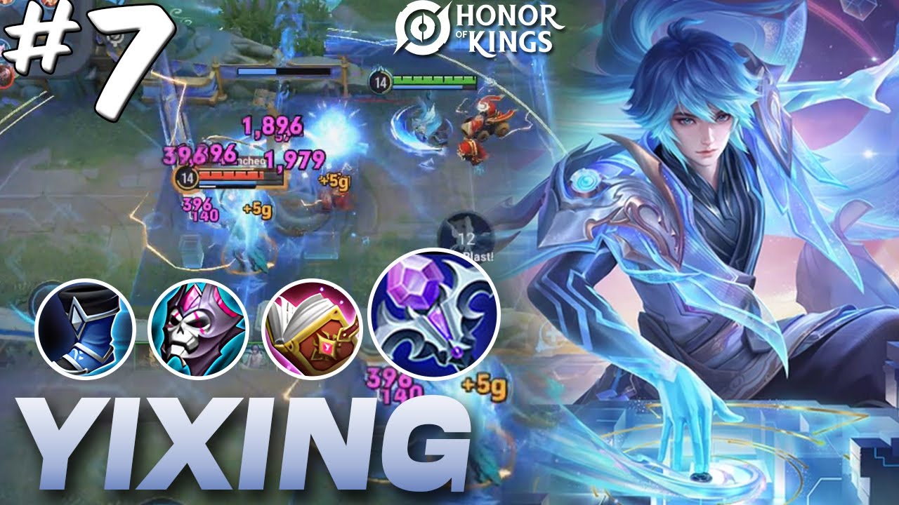 Classic Poke Yixing build = ez WIN! | Yixing Mid Gameplay #7 | Honor of Kings
