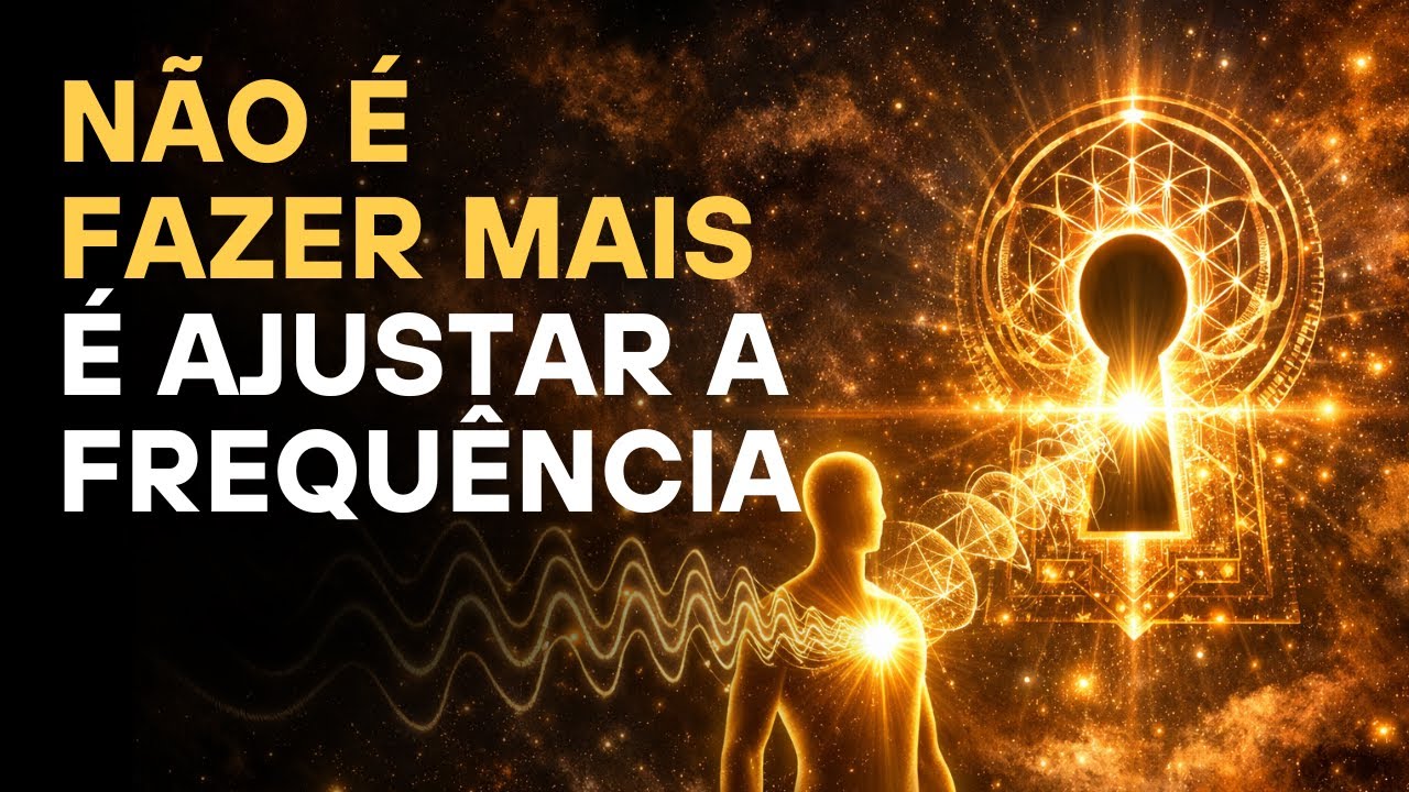 O Segredo da Frequência Interna: Por Que Sua Vibração Decide Tudo (Não o Esforço)