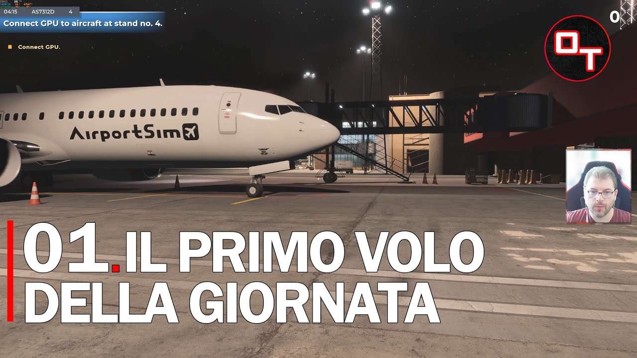 AirportSim #01 | Il primo volo della giornata | Gameplay ITA