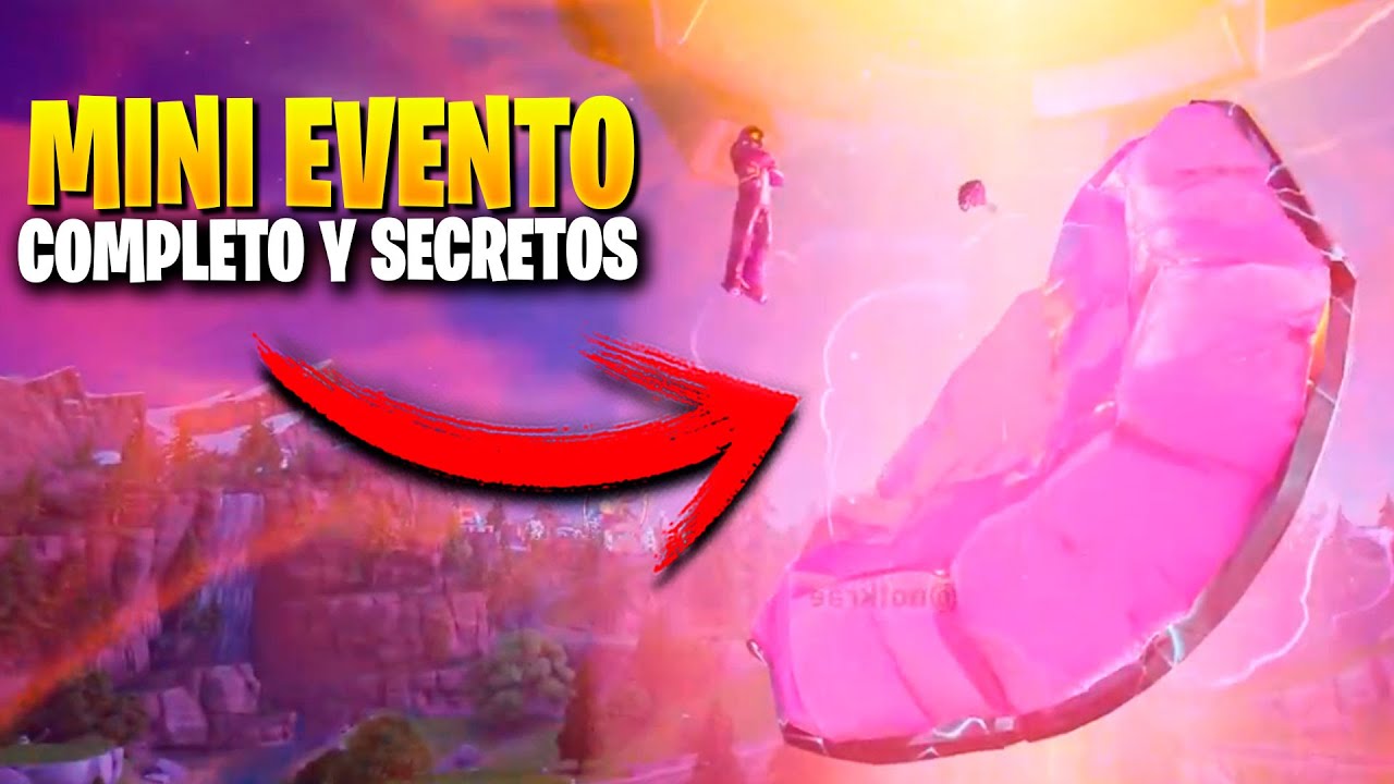 MINI EVENTO COMPLETO CON SECRETOS DE LA NAVE VIAJERO OSCURO EN FORTNITE