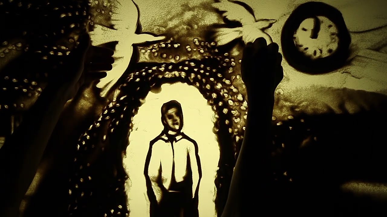 Sand Animation &ldquo;A Journey of Life and Music&rdquo; by Kseniya Simonova