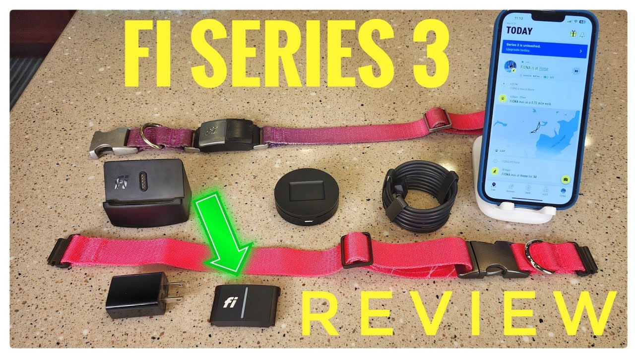 Fi Series 3 Dog Collar GPS Smart Dog Tracker Review & How To Connect To iPhone