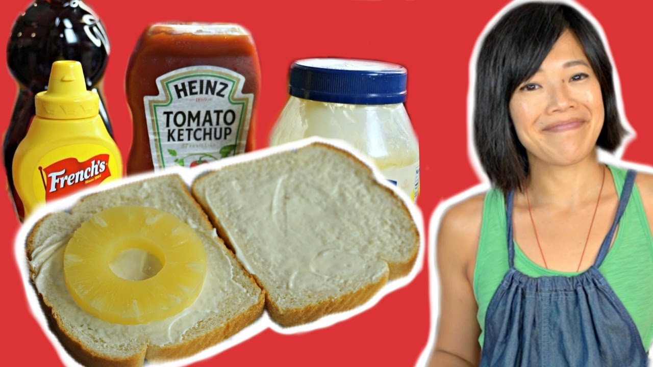 The WISH Sandwich or Condiment Sandwich - ketchup - mayo - mustard - syrup | HARD TIMES