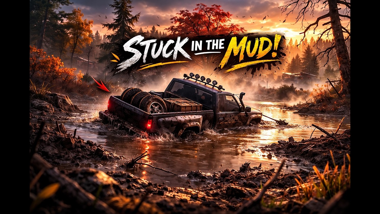Chillen hitting the mud On Snow Runners