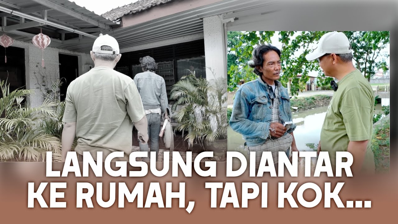 MENGANTAR ODGJ GANTENG PULANG ‼️ DITINGGAL ISTRI ADALAH PETAKA BAGI PRIA