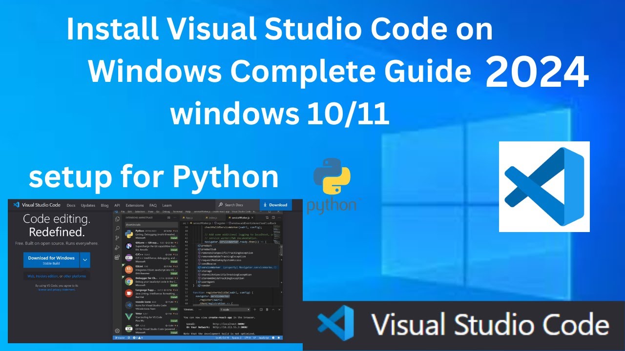 How to install Visual Studio Code on windows 10/11 [KongsDevLab]  #visualStudioCode