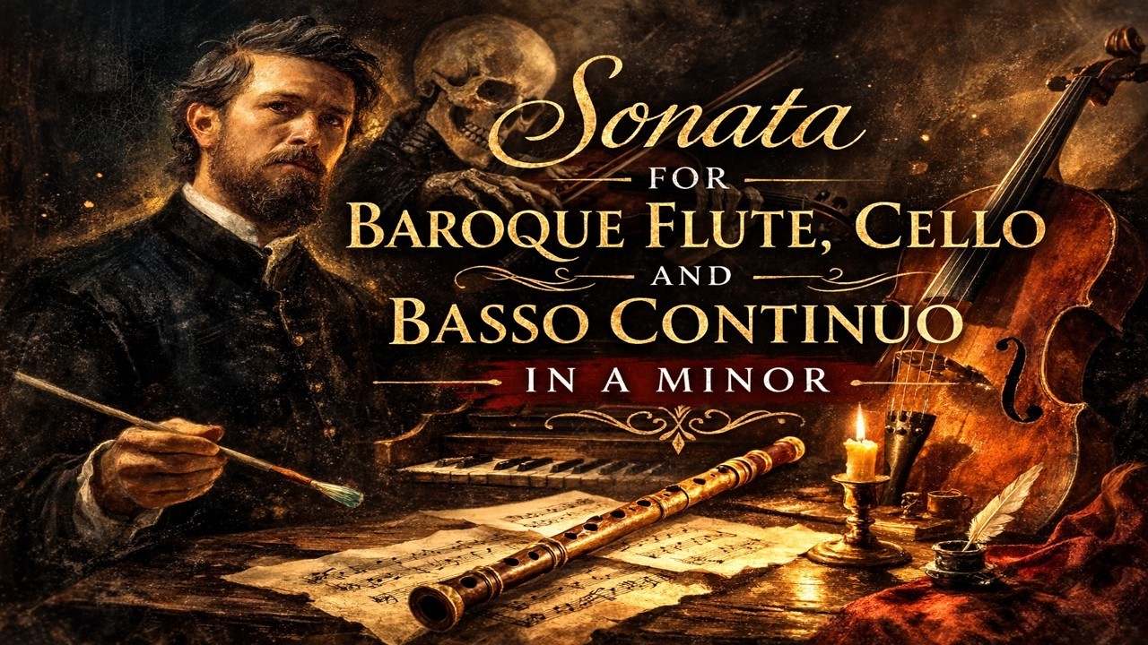 Sonata for Flute, Cello and Basso Continuo in A minor