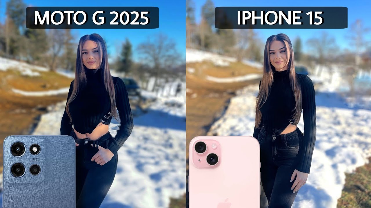 Motorola Moto G 2025 Vs iPhone 15 Camera Test Comparison
