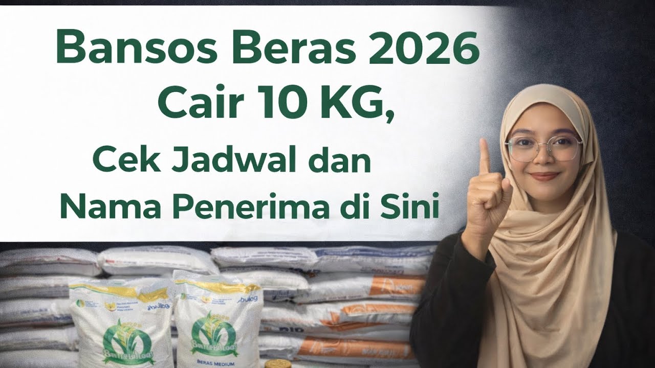 BANSOS BERAS 2026 CAIR 10 KG