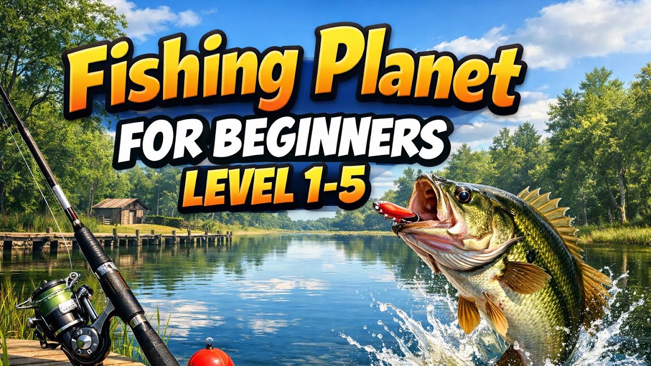 FISHING PLANET VOOR BEGINNERS Aflevering 1 | **LONESTAR LAKE**