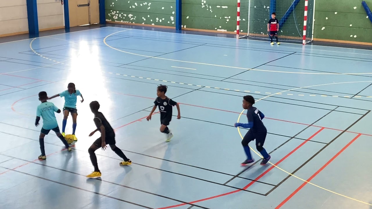 Match futsal NFA U9 Champs Futsal 1ère partie 5 12 21
