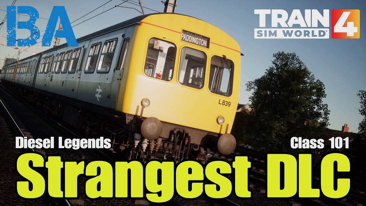 Strangest DLC - Diesel Legends - Great Western Express - Class 101 - Train Sim World 4