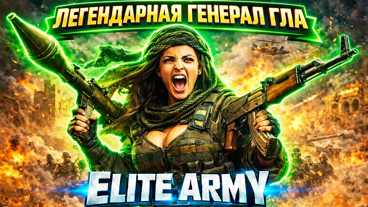 НОВЫЙ ГЛА БРОСИЛ ВЫЗОВ ВСЕМ ГЕНЕРАЛАМ В МОДЕ ЭЛИТНАЯ АРМИЯ🔥