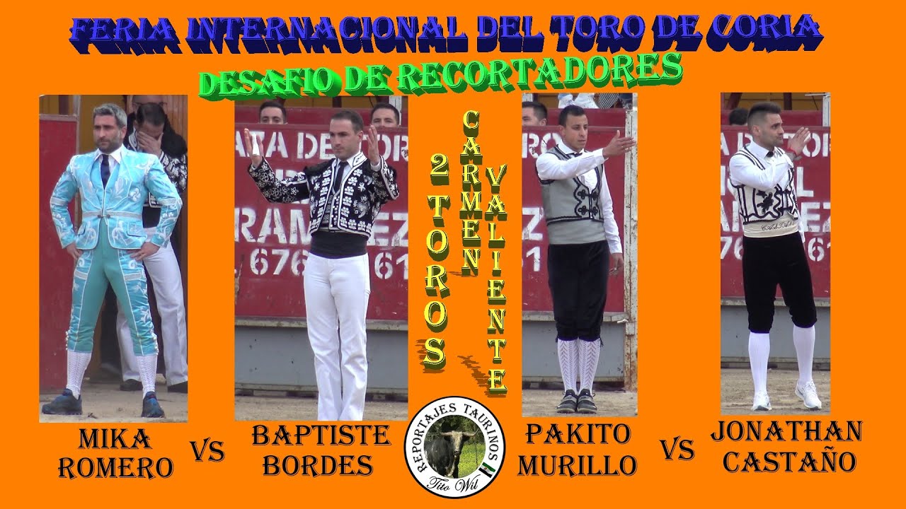 DESAFIO DE RECORTADORES  MIKA ROMERO VS BAPTISTE BORDES / PAKITO MURILLO VS JONATHAN CASTAÑO  CORIA