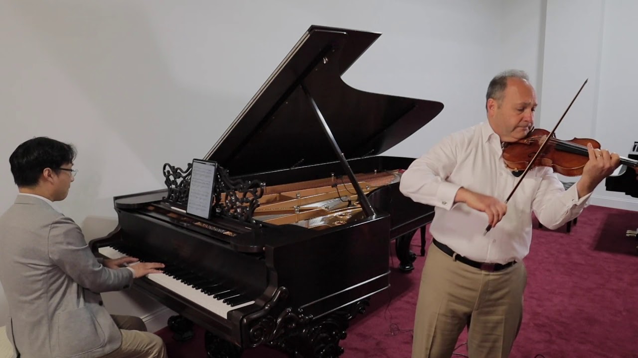 Mitchell Newman Hugh Sung Massanet Meditation 1876 Steinway Centennial
