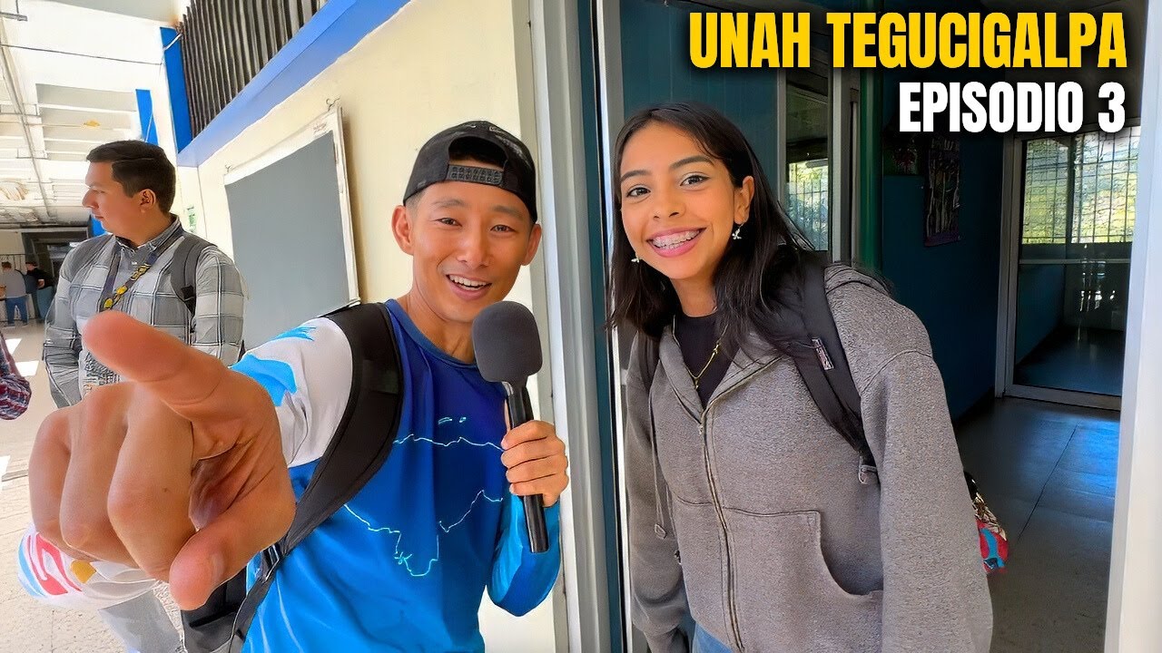 Fui a la universidad MÁS GRANDE de Honduras | UNAH Tegucigalpa Ep. 3