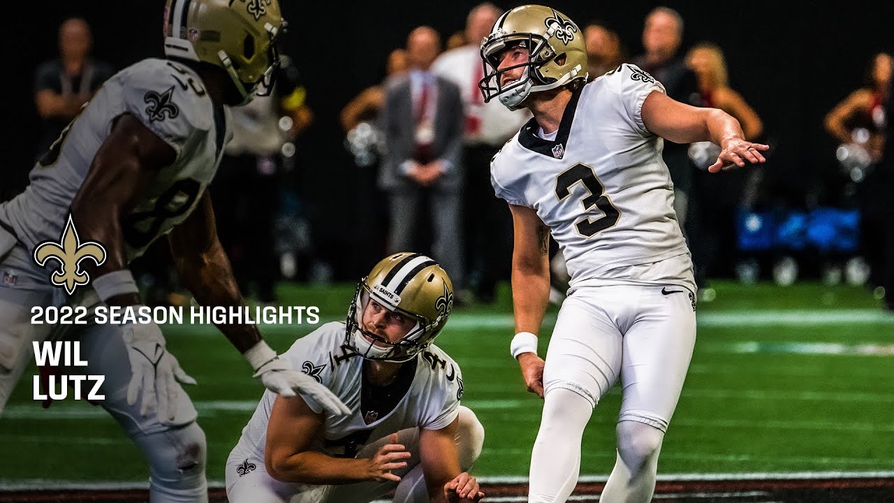 Wil Lutz's Top Plays 2022 NFL Season | New Orleans Saints