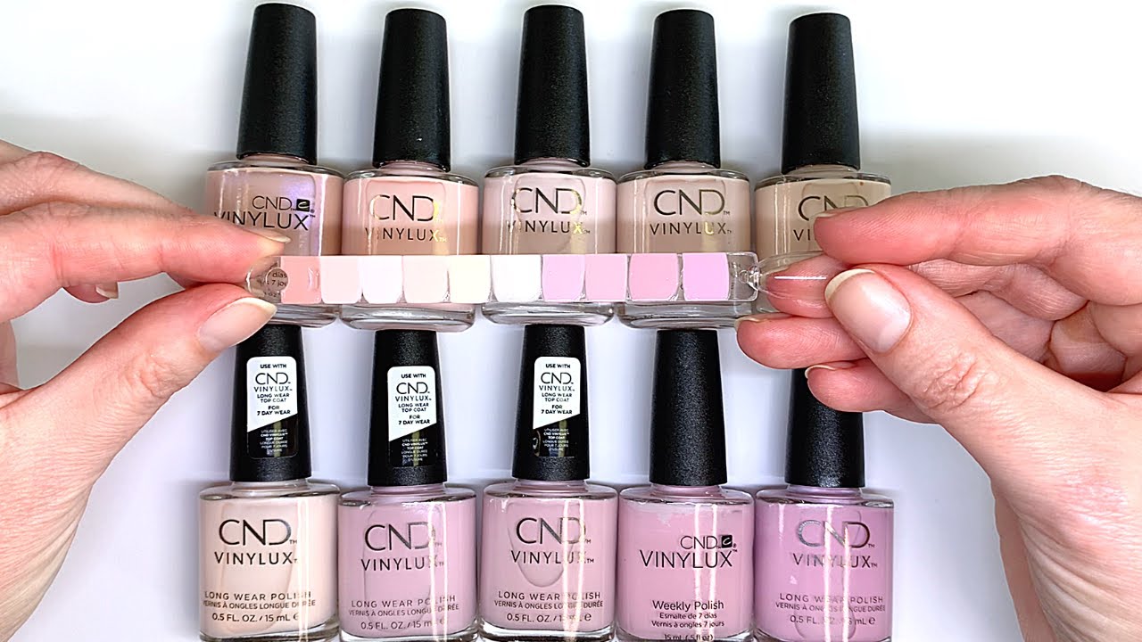 10 румян CND VINYLUX + бледно-розовых лаков, на которые стоит обратить внимание