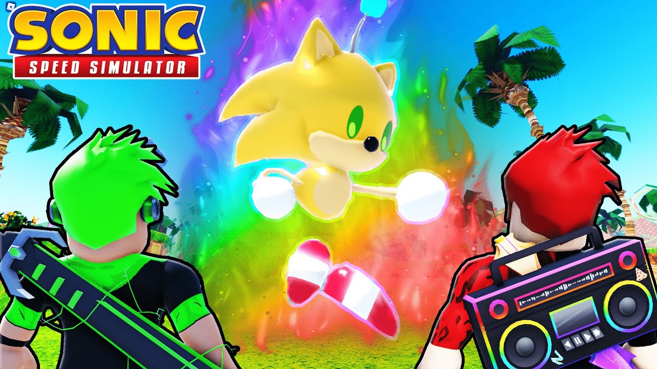 The Sonic Speed Simulator FAST FRIENDS Are Insane....