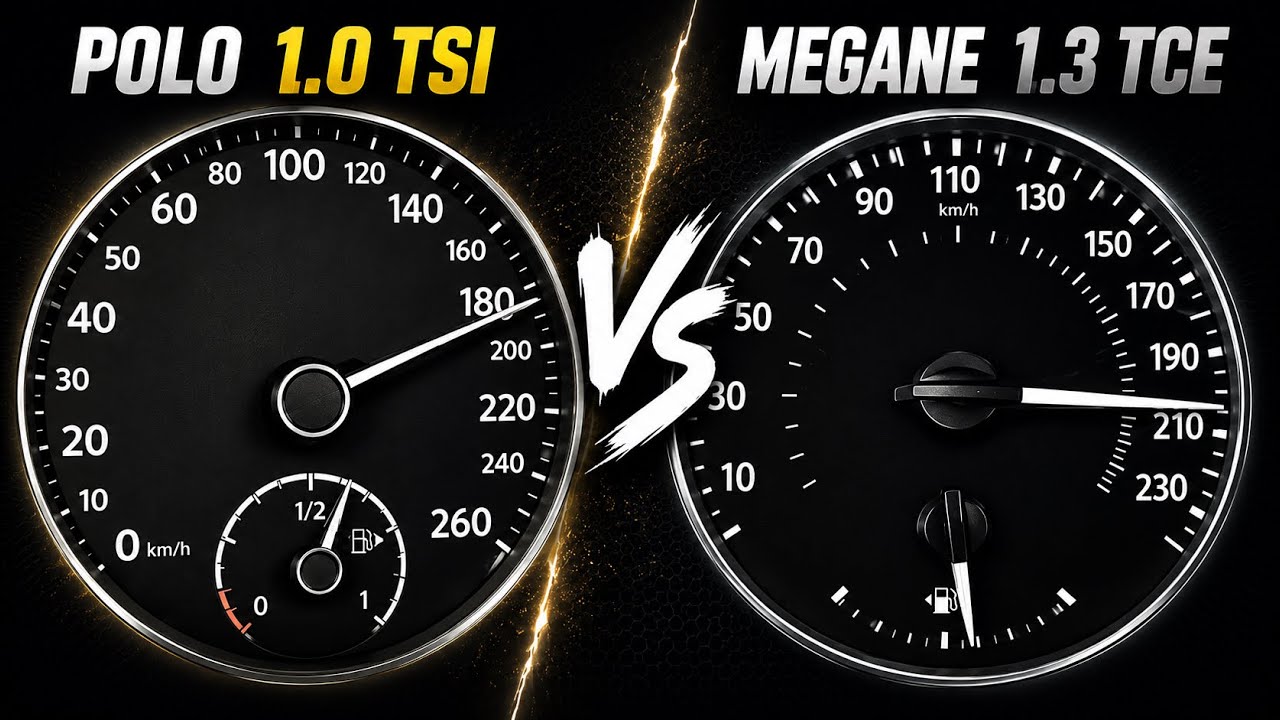 Volkswagen Polo 1.0 Tsi v Renault Megane 1.3 Tce | Acceleration Test