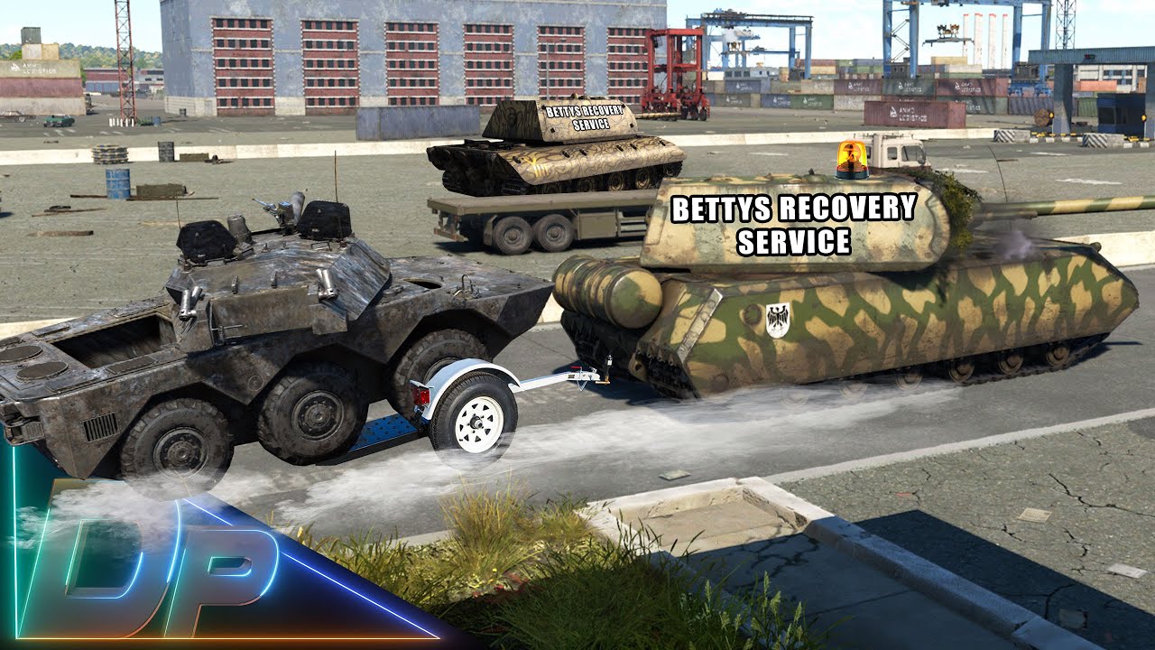 WW2 RECOVERY VEHICLE 1944 COLORISED (War Thunder)