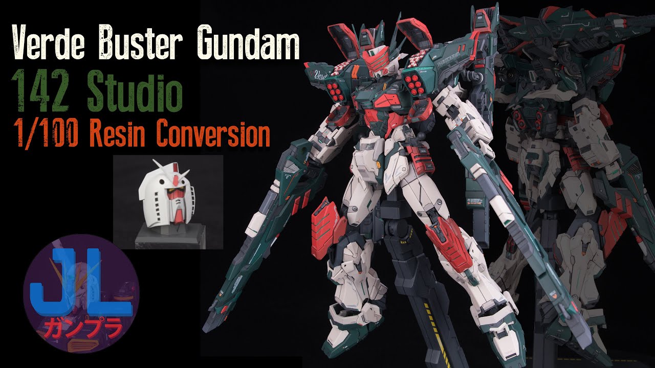 MG Verde Buster Gundam Resin Conversion 142 Studio | Custom Gunpla Painting