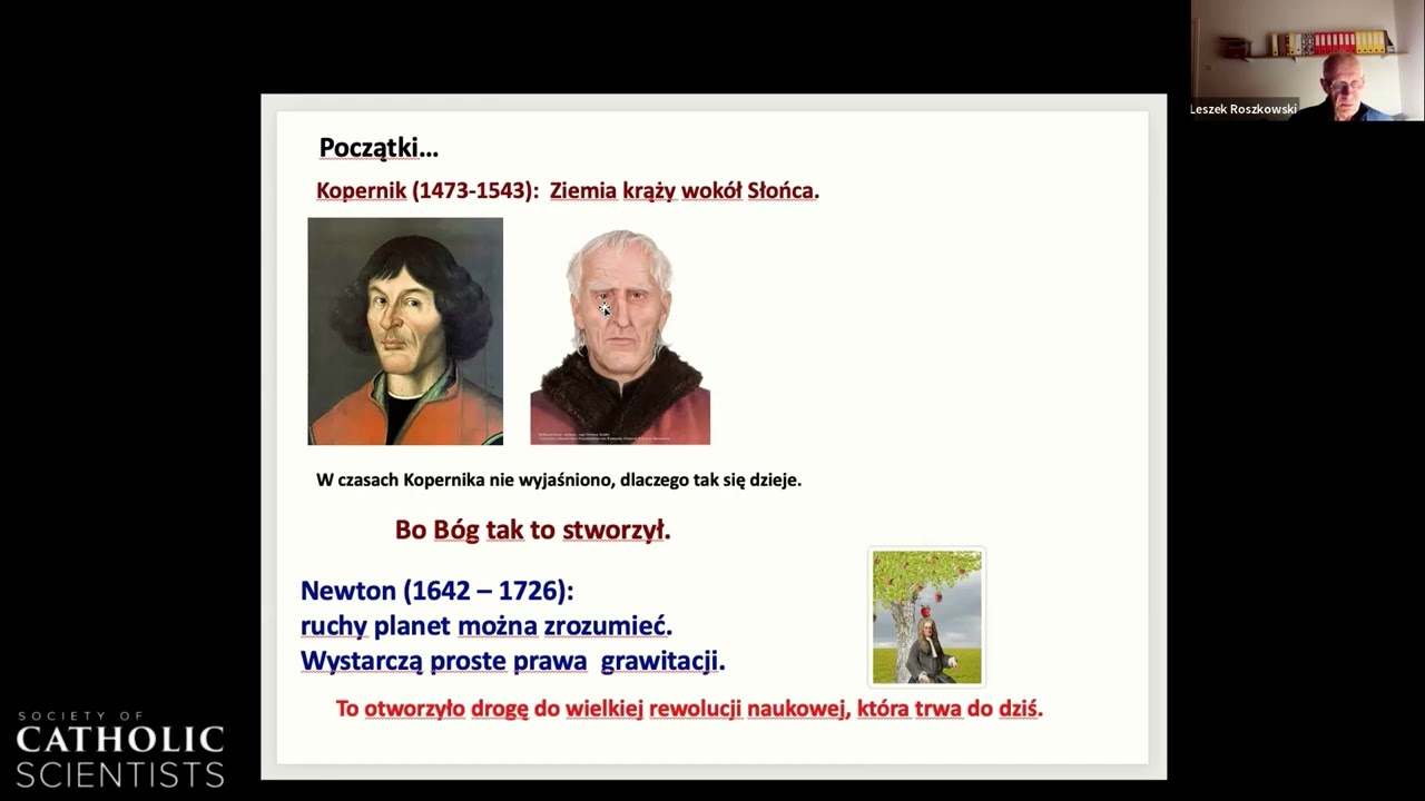Świat materialny a świat duchowy – okiem fizyka - prof. dr hab. Leszek Roszkowski
