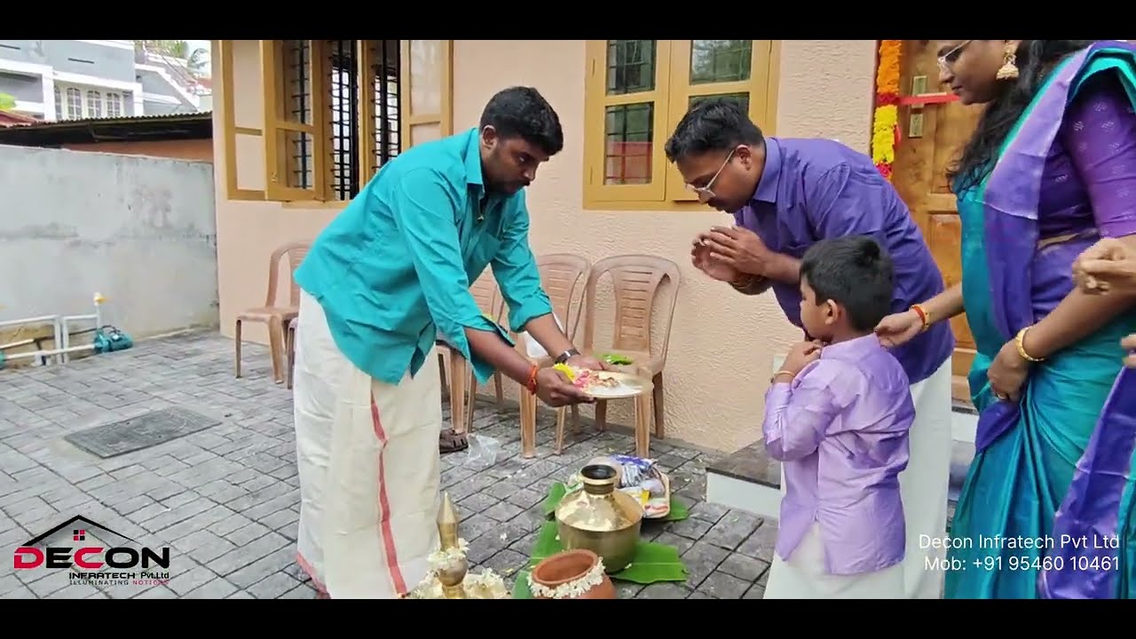 House Warming Ceremony at Pettah, Trivandrum | Decon Infratech Pvt Ltd.