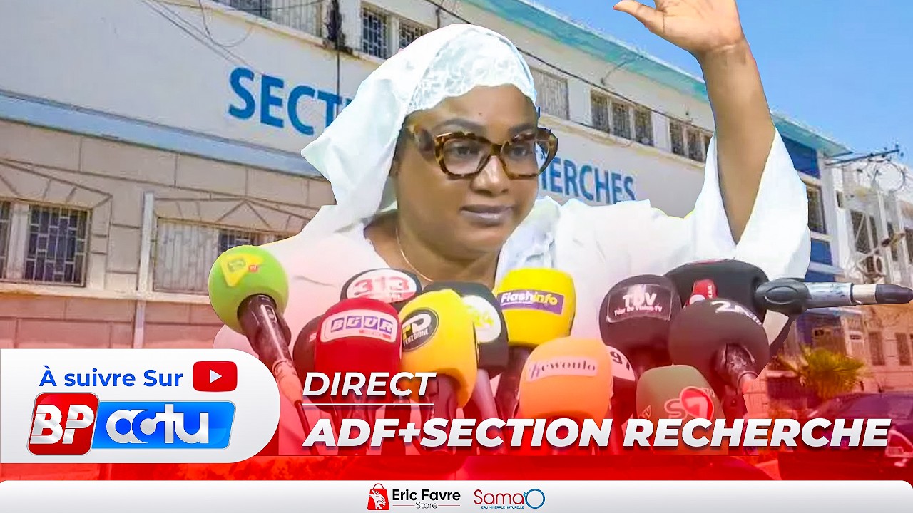 🛑 Direct - Aïssatou Diop Fall face aux enquêteurs de la Section de Recherches de Colobane