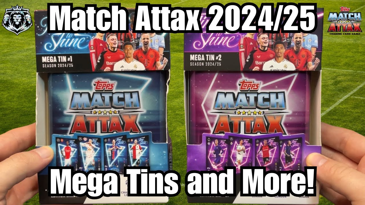 Открытие MATCH ATTAX 2024/2025 ВРЕМЯ СИЯТЬ МЕГАБАНКИ №1 и №2 (вытащена карта «Реликвия»!)