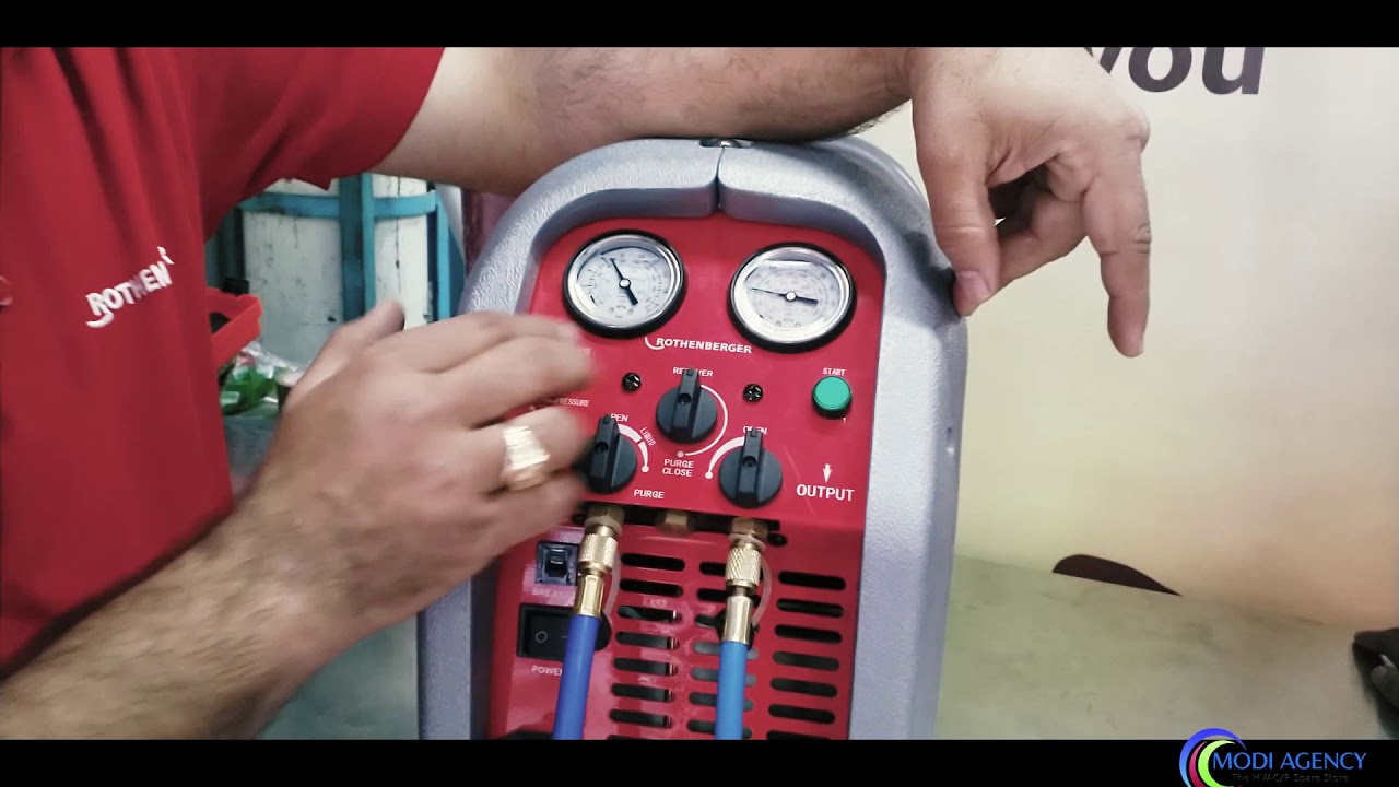 Rothenberger Refrigrent Recovery Unit Demo