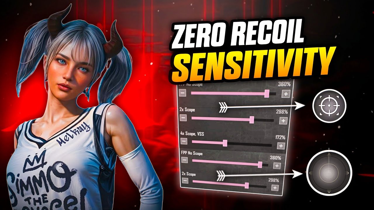 BGMI 4.2 💥 UPDATE SENSITIVITY CODE | BGMI BEST SENSITIVITY SETTINGS | BGMI ZERO RECOIL SENSITIVITY