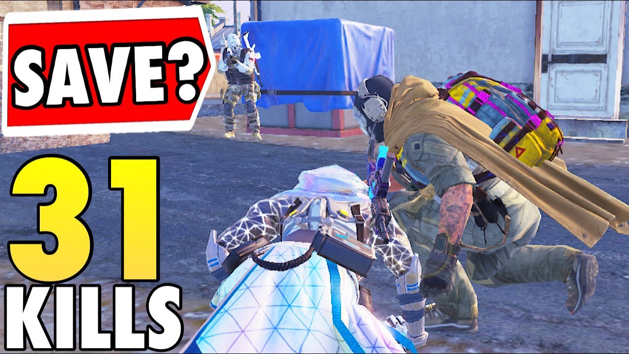 CAN MY TEAMMATE SAVE ME IN CALL OF DUTY MOBILE BATTLE ROYALE!
